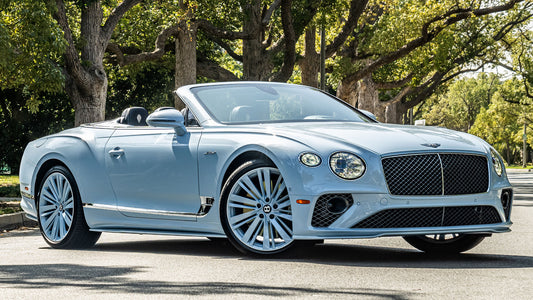 Bentley Continental Gt Speed Convertible Beverley Hills By Mulliner Us Hd Art Print Poster