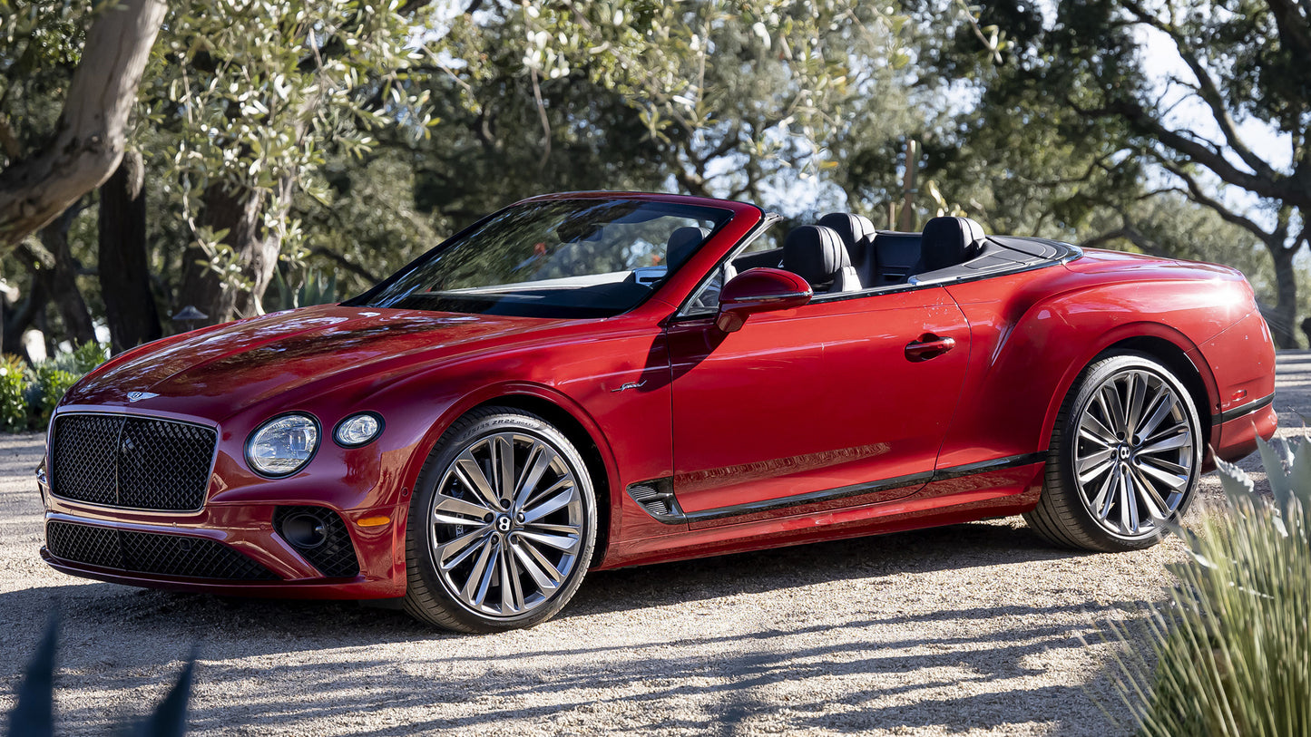 Bentley Continental Gt Speed Convertible Us Hd Art Print Poster