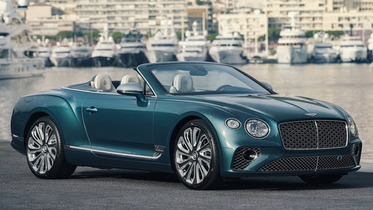 Bentley Continental Gt V8 Convertible Mulliner Riviera Collection Hd Art Print Poster