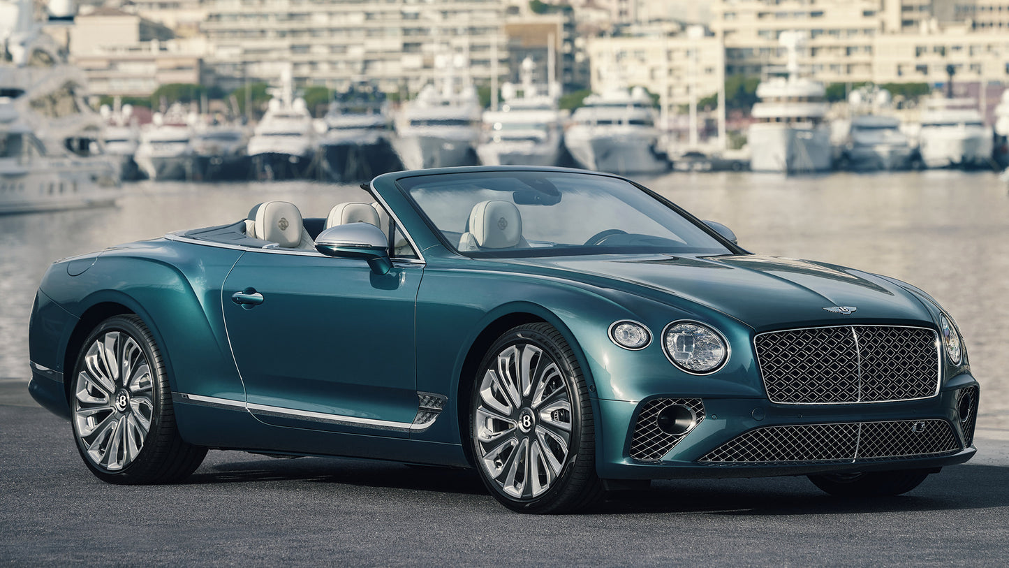 Bentley Continental Gt V8 Convertible Mulliner Riviera Collection Hd Art Keychain