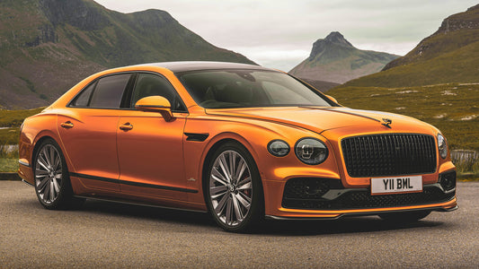 Bentley Flying Spur Speed Uk Hd Art Print Poster