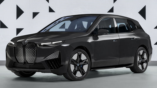 Bmw Ix Flow Concept Hd Art Print Poster