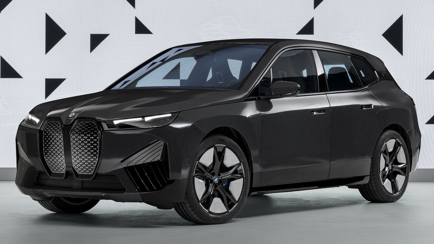 Bmw Ix Flow Concept Hd Art Keychain