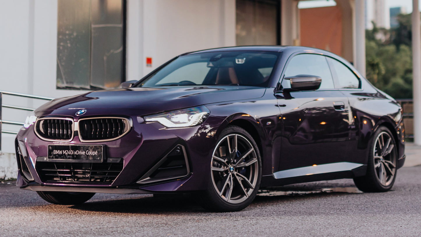 Bmw M240I Coupe Sg Hd Art Print Poster