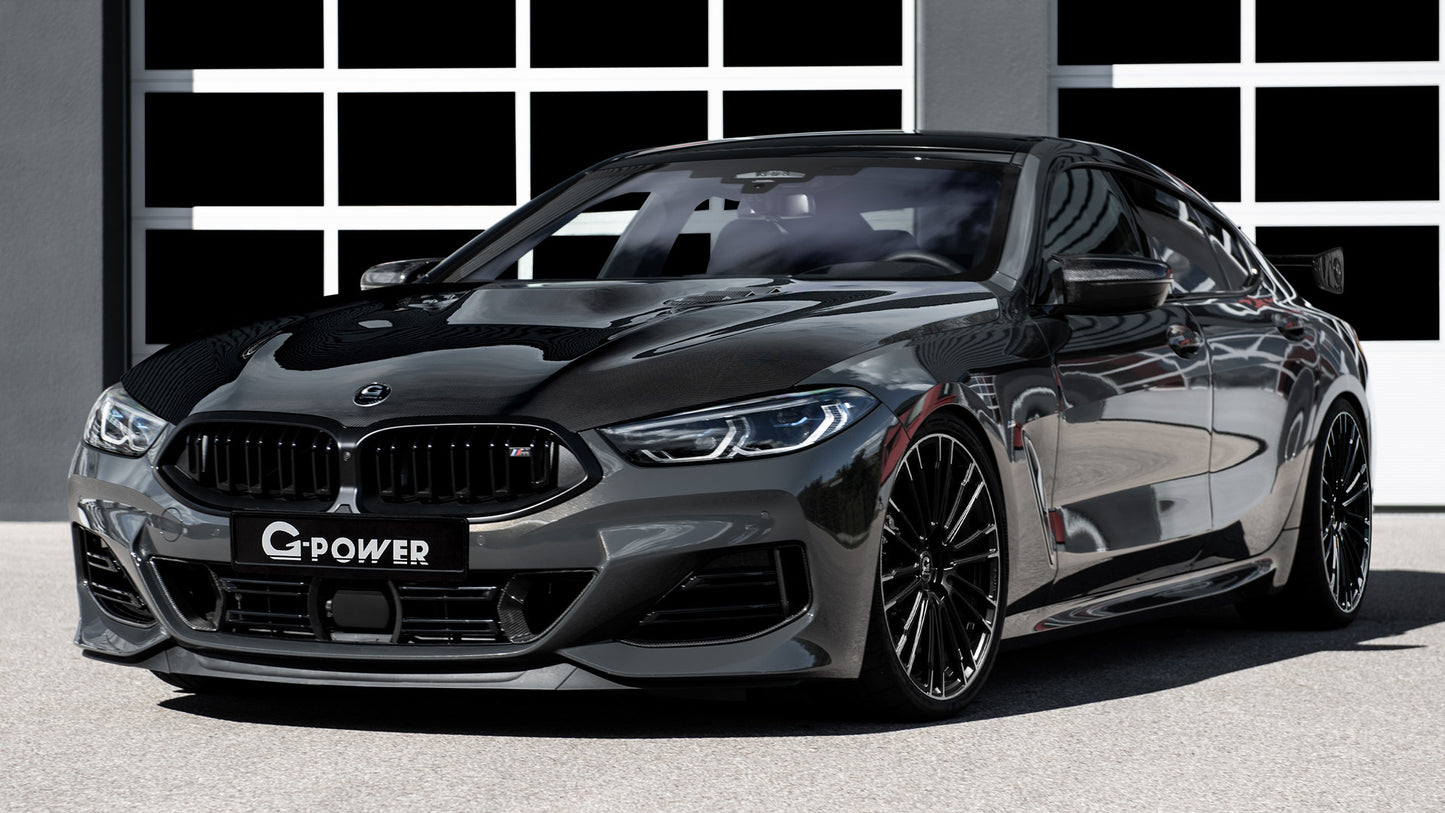 Bmw M850I Gran Coupe By G Power Hd Art Keychain
