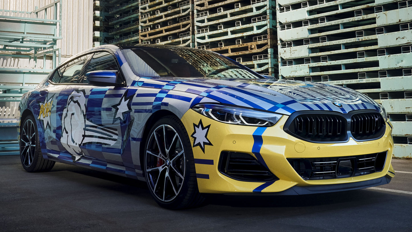 Bmw M850I Gran Coupe The X Jeff Koons Hd Art Jigsaw Puzzle