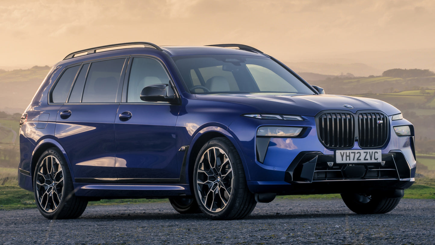 Bmw X7 M60I Uk Hd Art Print Poster