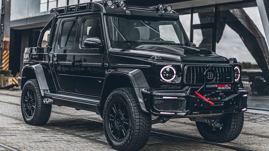 Brabus Adventure Xlp Superblack Based On G Class Hd Art Print Poster