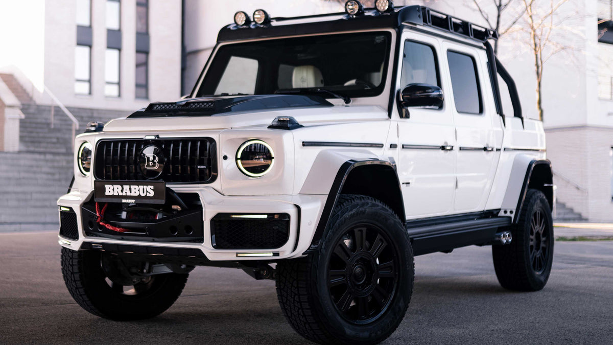 Brabus Adventure Xlp Superwhite Based On G Class Hd Art Magnet