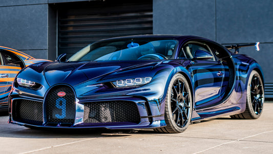 Bugatti Chiron Pur Sport Vague De Lumiere Hd Art Print Poster