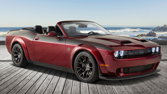 Dodge Challenger Srt Hellcat Widebody Convertible By Drop Top Customs Hd Art Jigsaw Puzzle