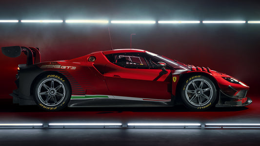 Ferrari Gt3 Hd Art Print Poster