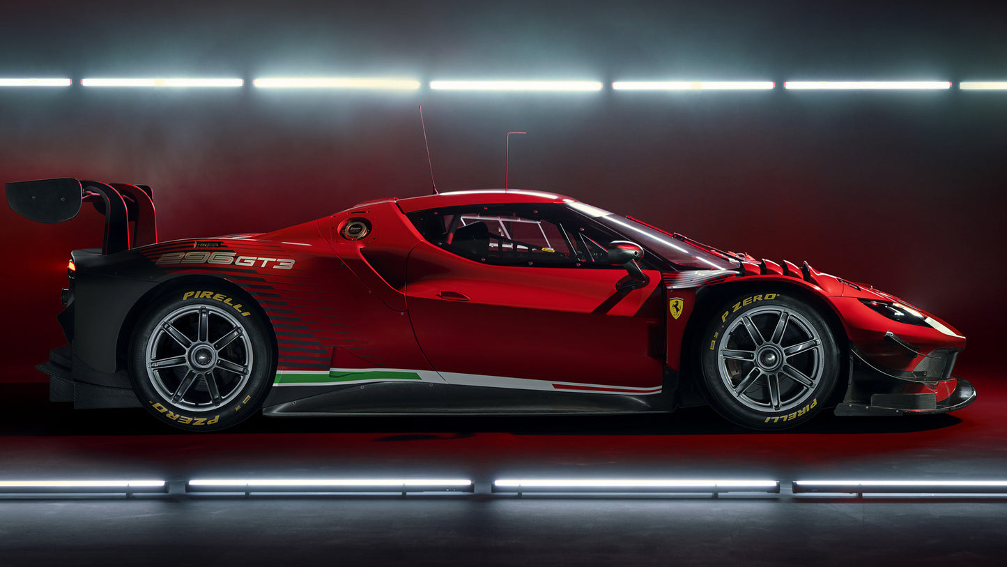 Ferrari Gt3 Hd Art Keychain