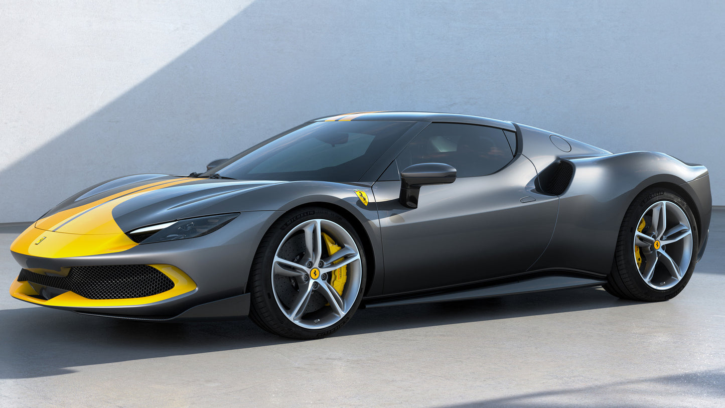 Ferrari Gtb Assetto Fiorano Hd Art Keychain