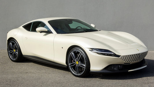 Ferrari Roma Tailor Made Inspired By Desert Sand Hd Art Print Poster
