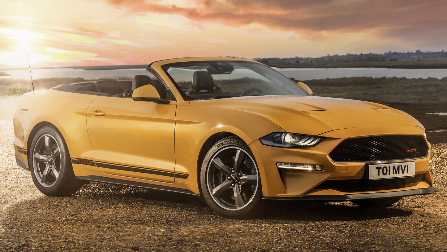 Ford Mustang Gt Convertible California Special Eu Hd Art Jigsaw Puzzle