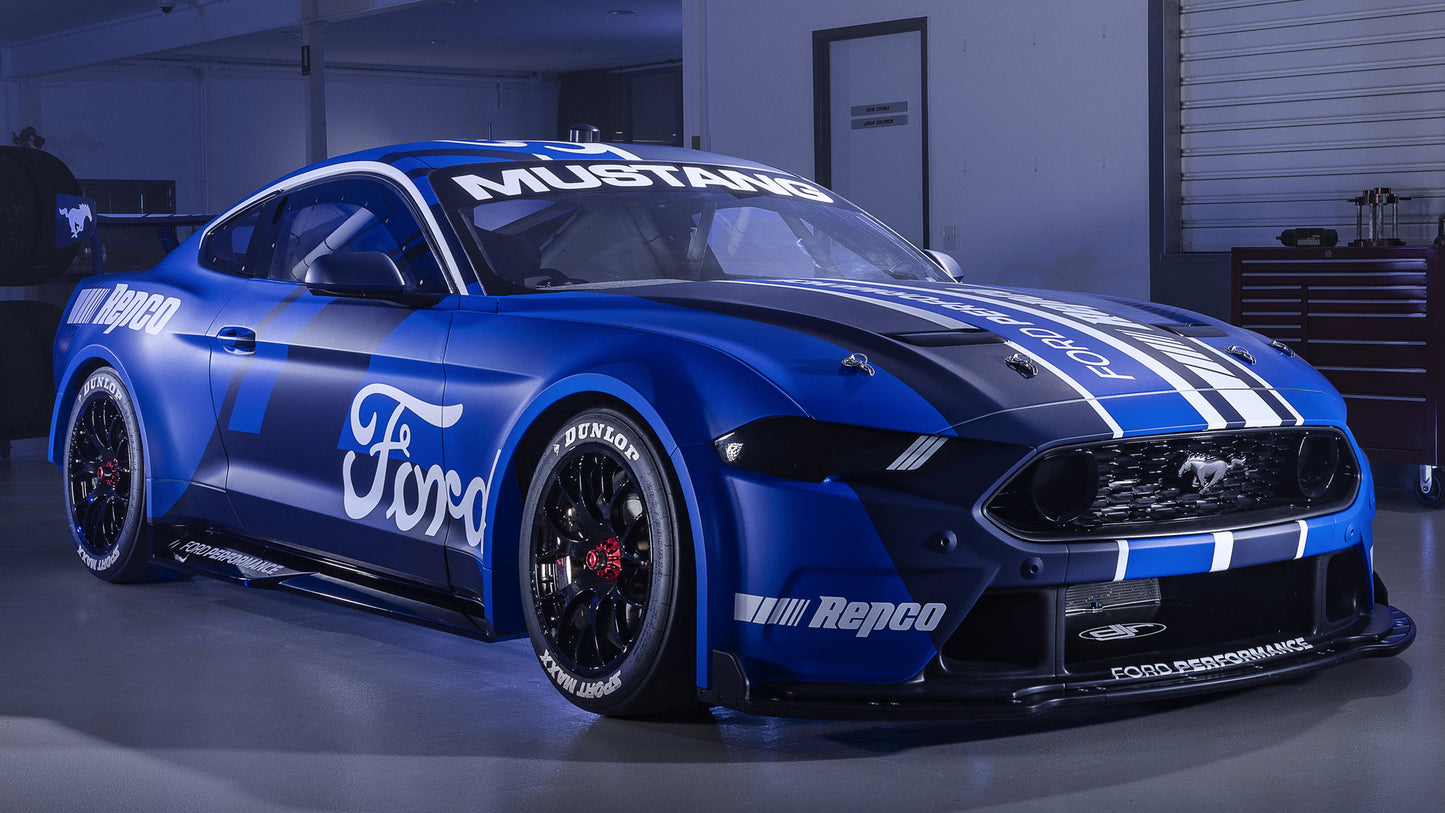 Ford Mustang Gt Supercar Hd Art Keychain
