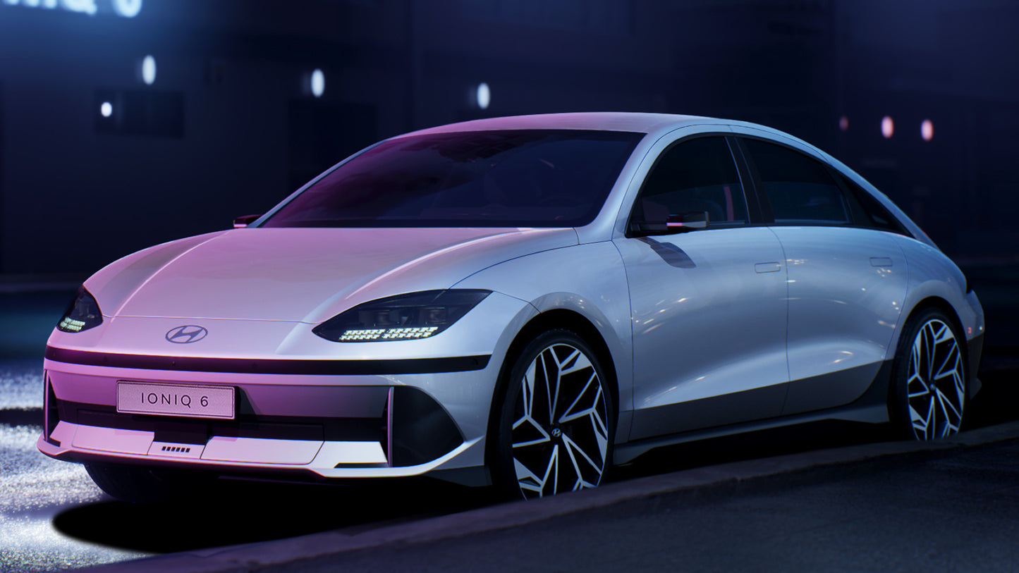 Hyundai Ioniq Kr Hd Art Print Poster