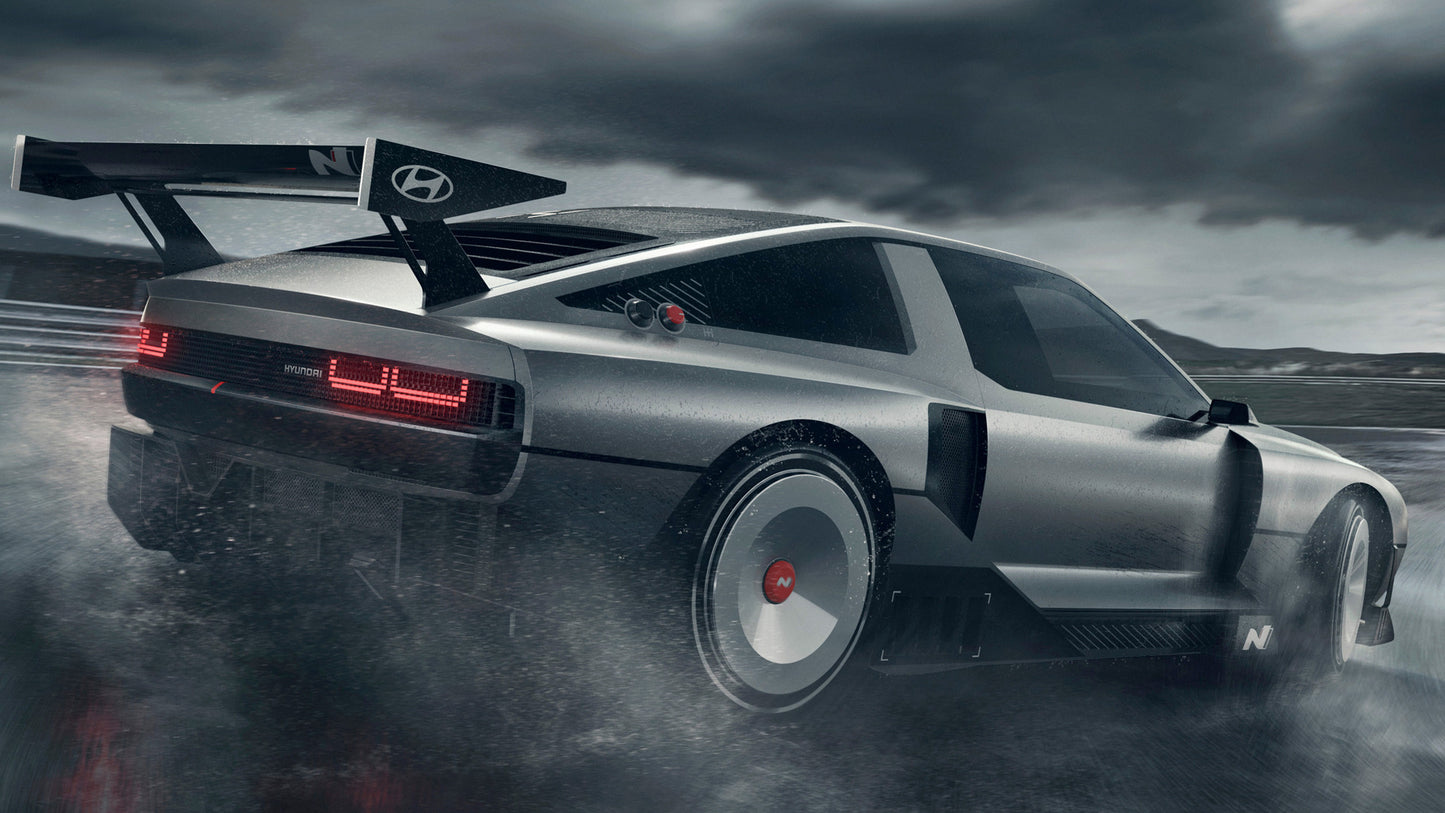 Hyundai N Vision Hd Art Print Poster