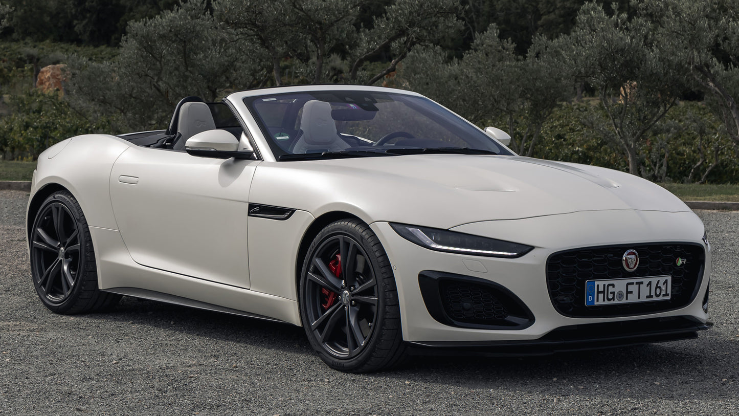 Jaguar F Type R Convertible Alpine Rally Edition Hd Art Print Poster