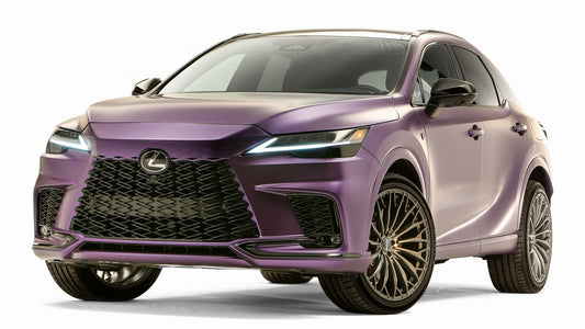 Lexus Rx Hybrid F Sport Performance Show Car Hd Art Print Poster
