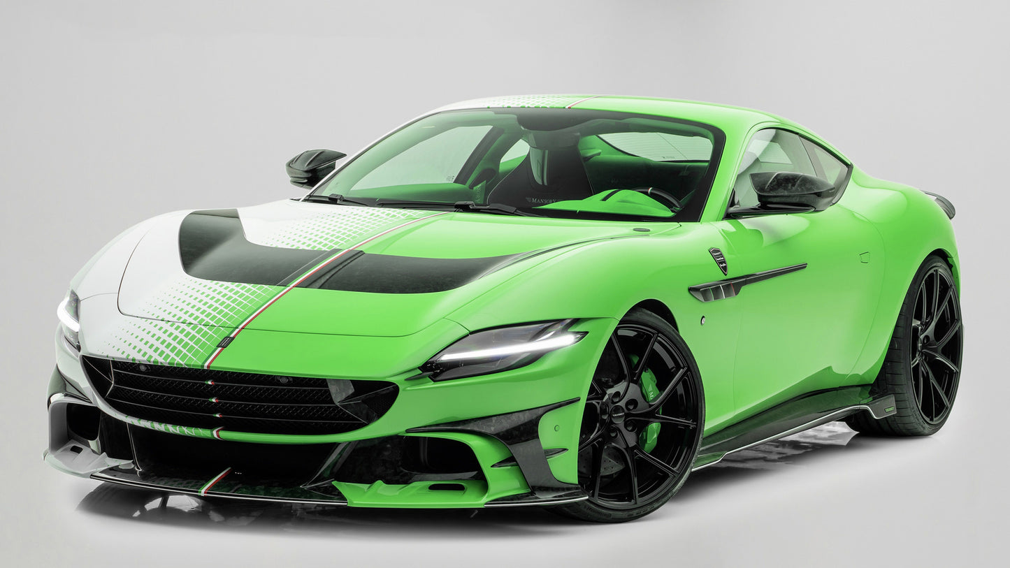 Mansory Tempesta Verde Hd Art Jigsaw Puzzle