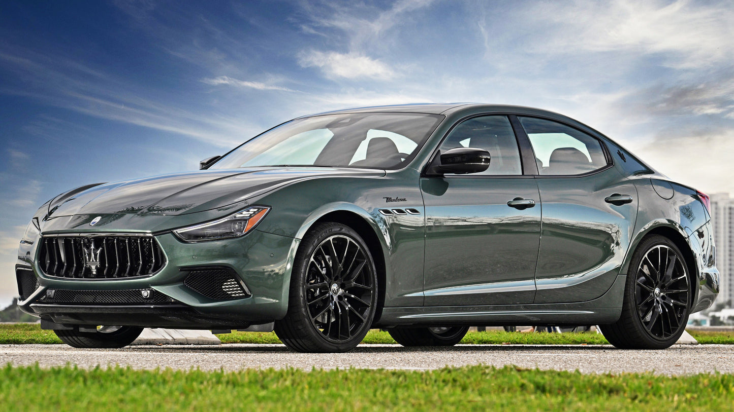 Maserati Ghibli Nerissimo Pack Us Hd Art Print Poster