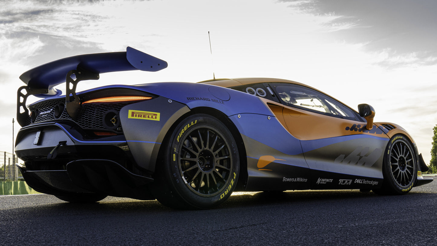 Mclaren Artura Gt4 Hd Art Print Poster