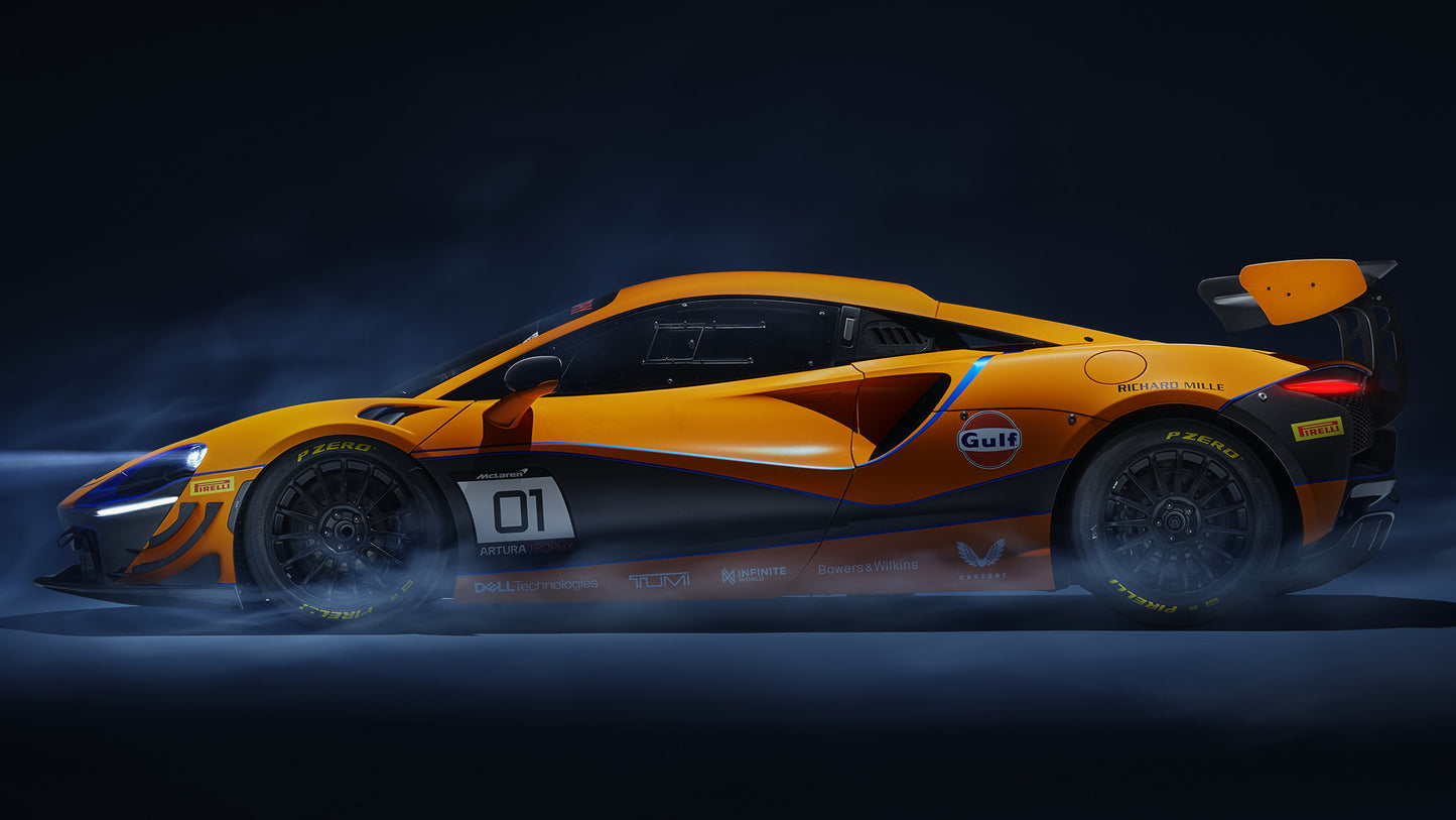 Mclaren Artura Trophy Hd Art Print Poster