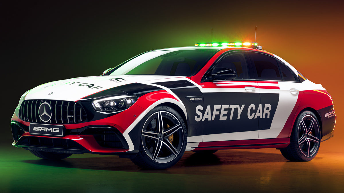 Mercedes Amg E S Safety Car Hd Art Magnet