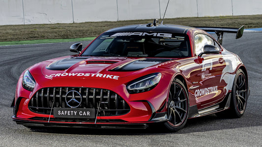 Mercedes Amg Gt Black Series F1 Safety Car Hd Art Magnet
