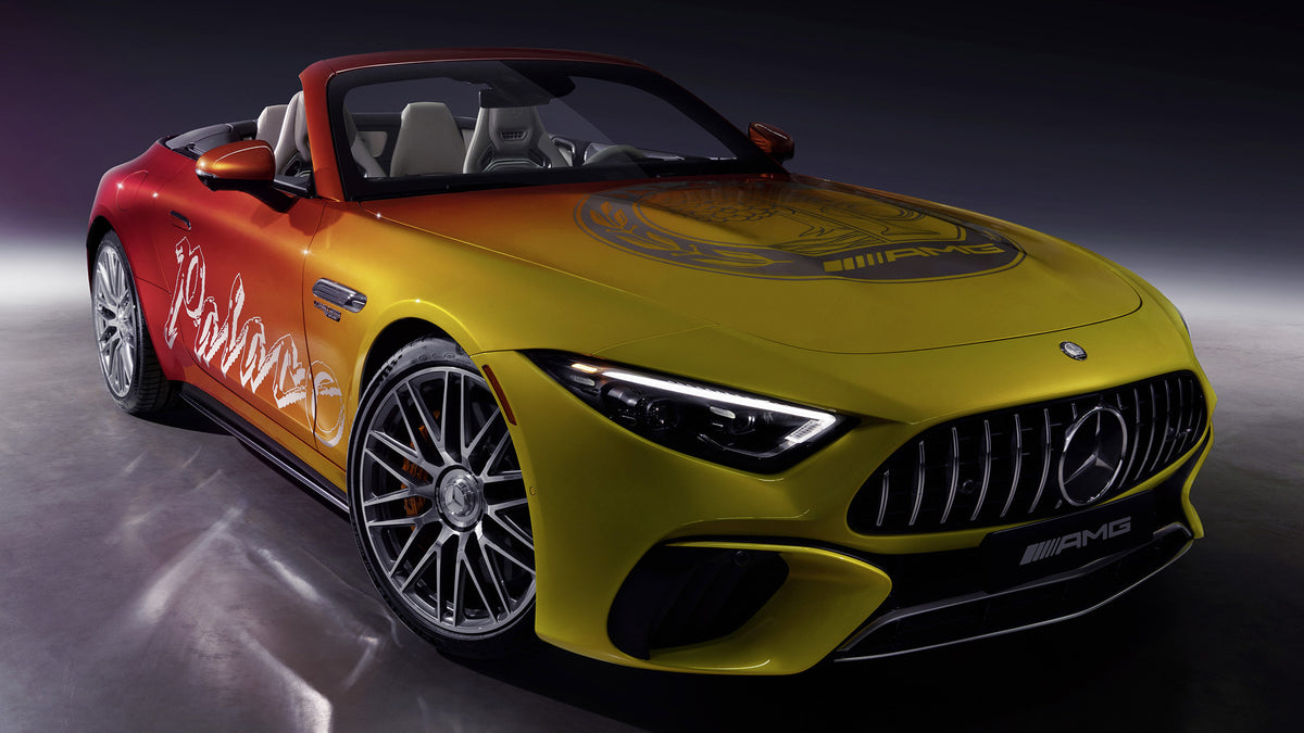 Mercedes Amg Sl Palace Skateboards Art Car Hd Art Magnet
