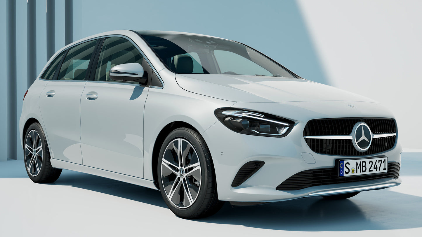 Mercedes Benz B Class Hd Art Print Poster