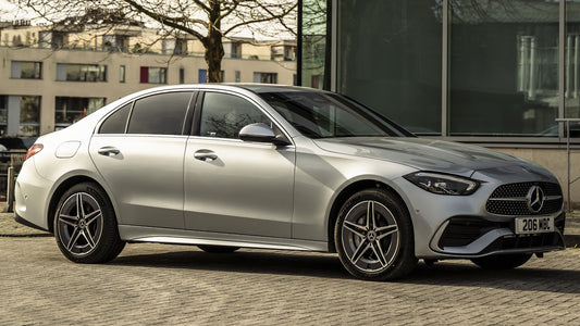 Mercedes Benz C Class Plug In Hybrid Amg Line Uk Hd Art Print Poster