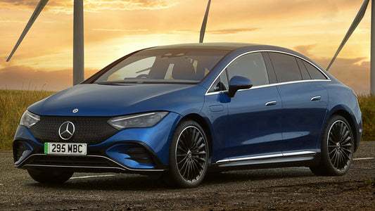 Mercedes Benz Eqe Amg Line Uk Hd Art Print Poster