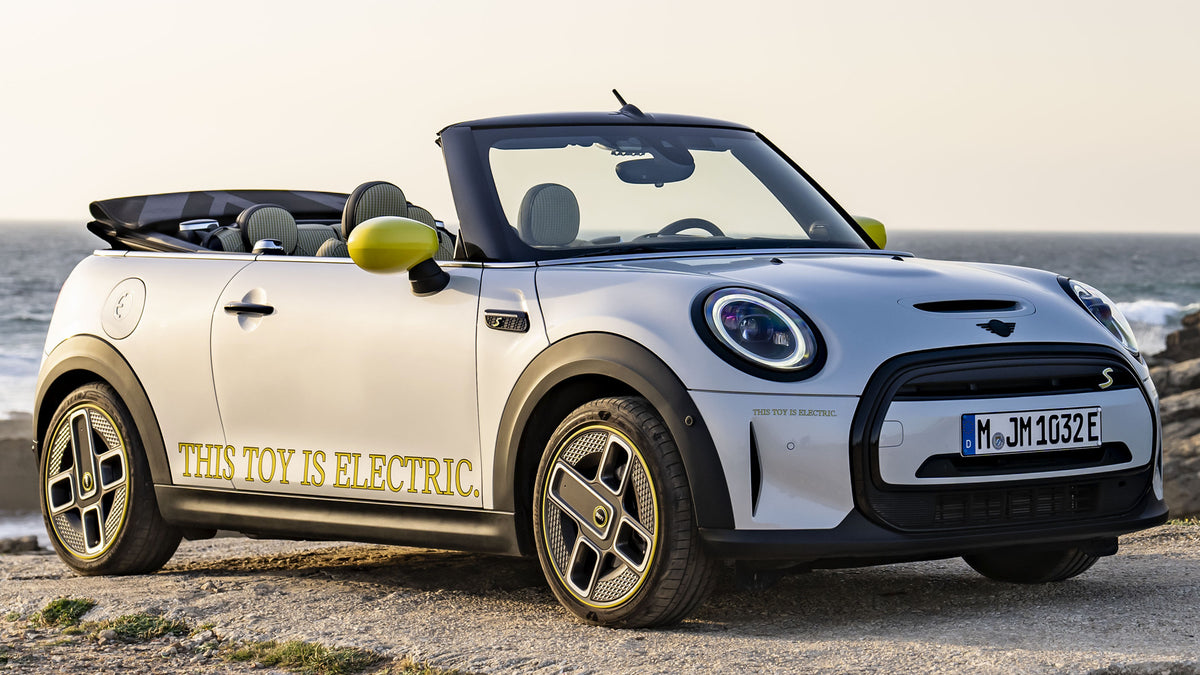 Mini Cooper S E Convertible Prototype Hd Art Magnet
