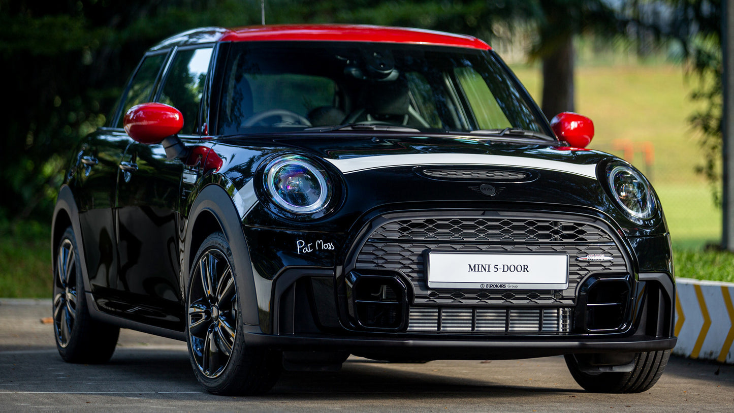 Mini Cooper S Pat Moss Edition Door Sg Hd Art Keychain