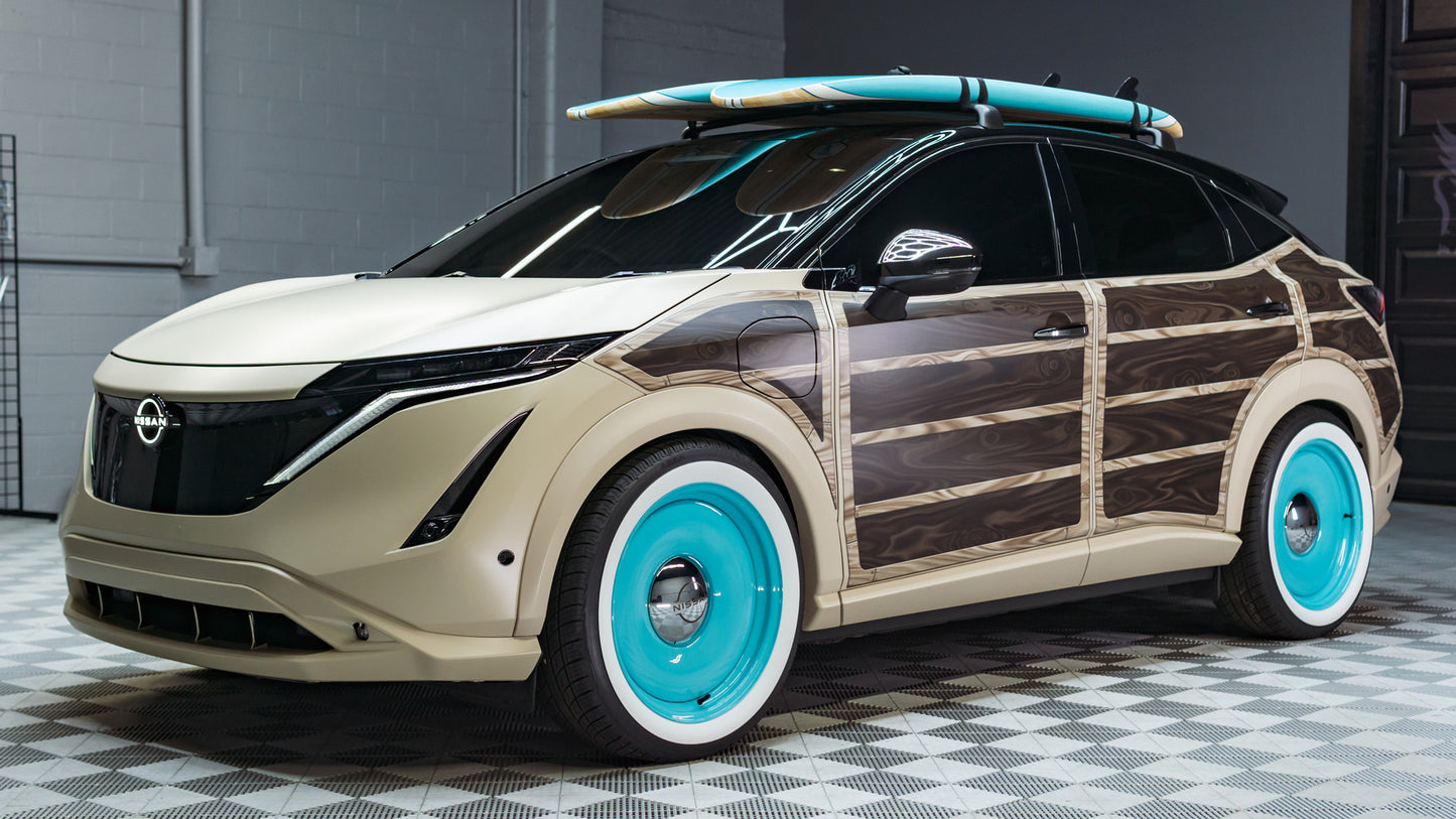 Nissan Ariya Surfwagon Concept Hd Art Keychain