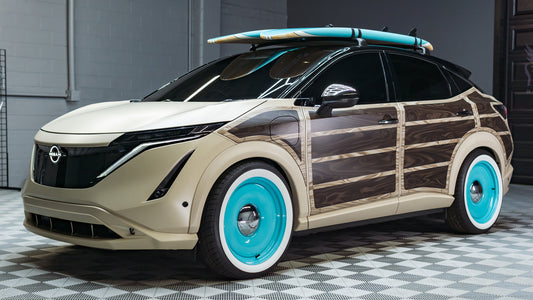 Nissan Ariya Surfwagon Concept Hd Art Keychain