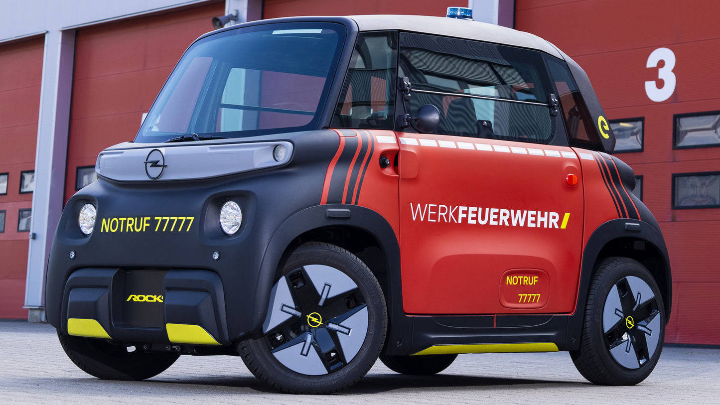 Opel Rocks E Werkfeuerwehr Hd Art Keychain