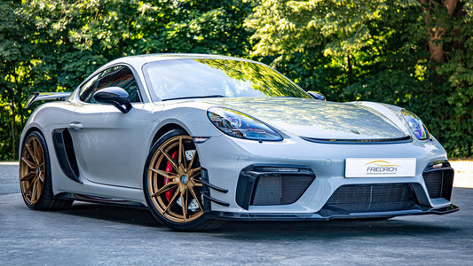 Porsche Cayman Gt4 By Friedrich Performance Hd Art Magnet