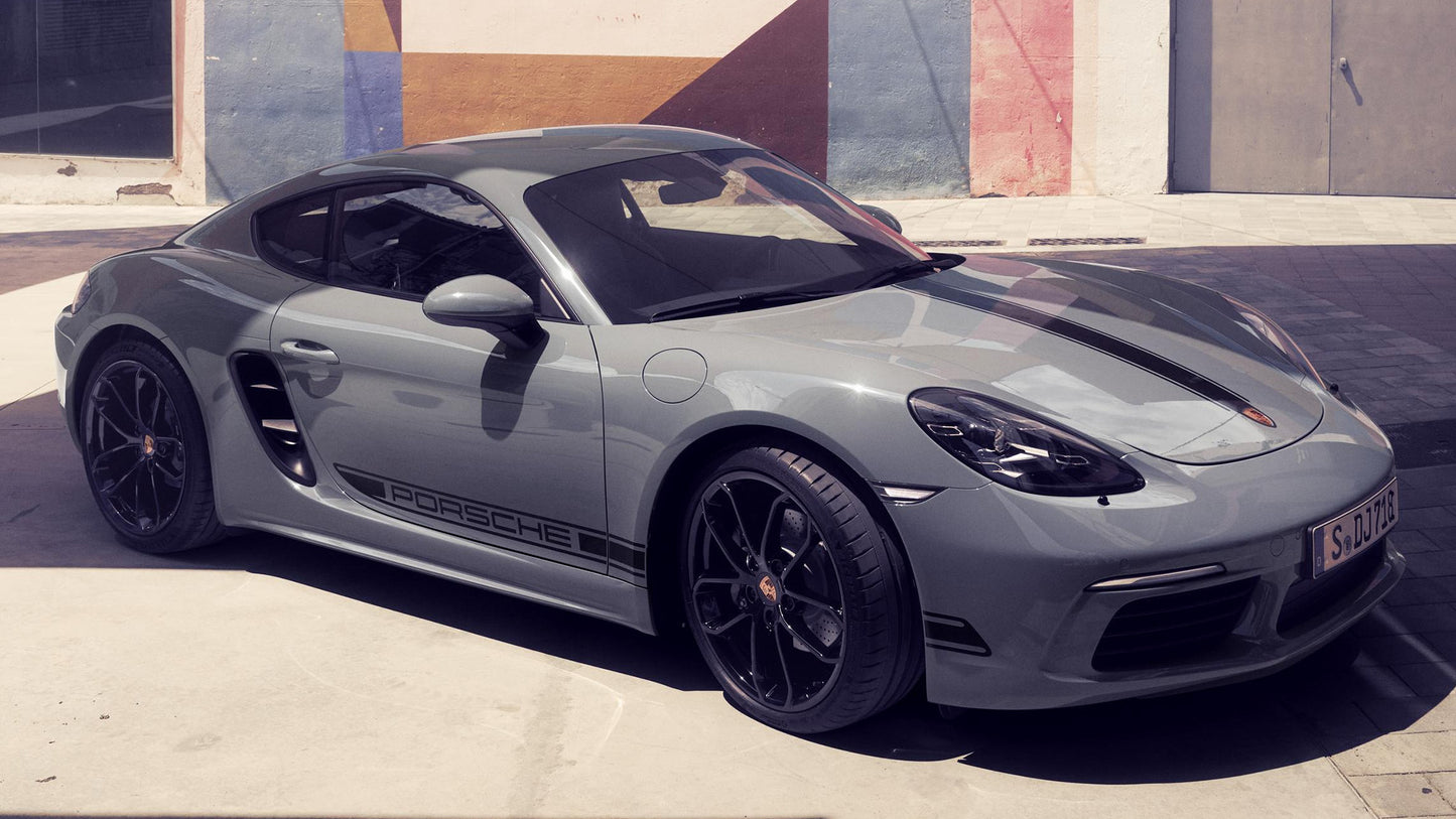 Porsche Cayman Style Edition Hd Art Keychain