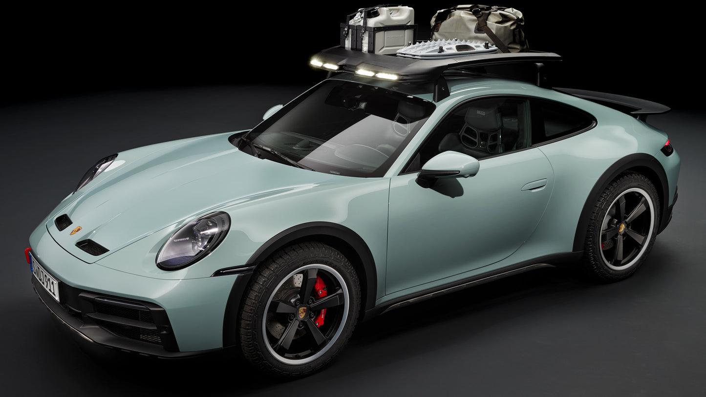 Porsche Dakar Hd Art Keychain