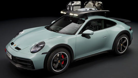 Porsche Dakar Hd Art Magnet