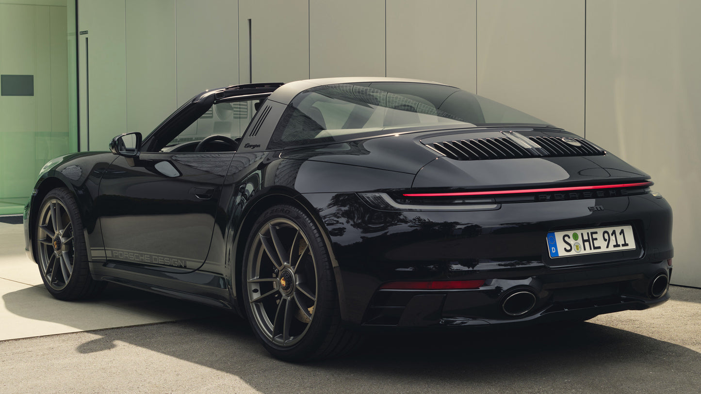 Porsche Targa Gts Years Edition Hd Art Keychain