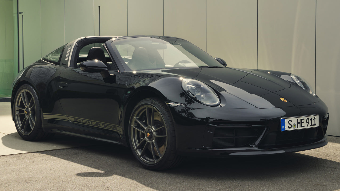 Porsche Targa Gts Years Edition Hd Art Keychain