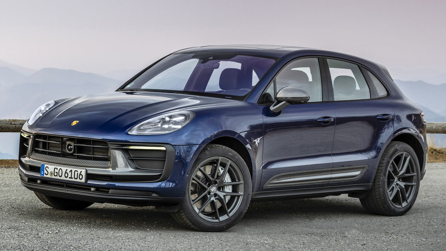 Porsche Macan T Hd Art Keychain