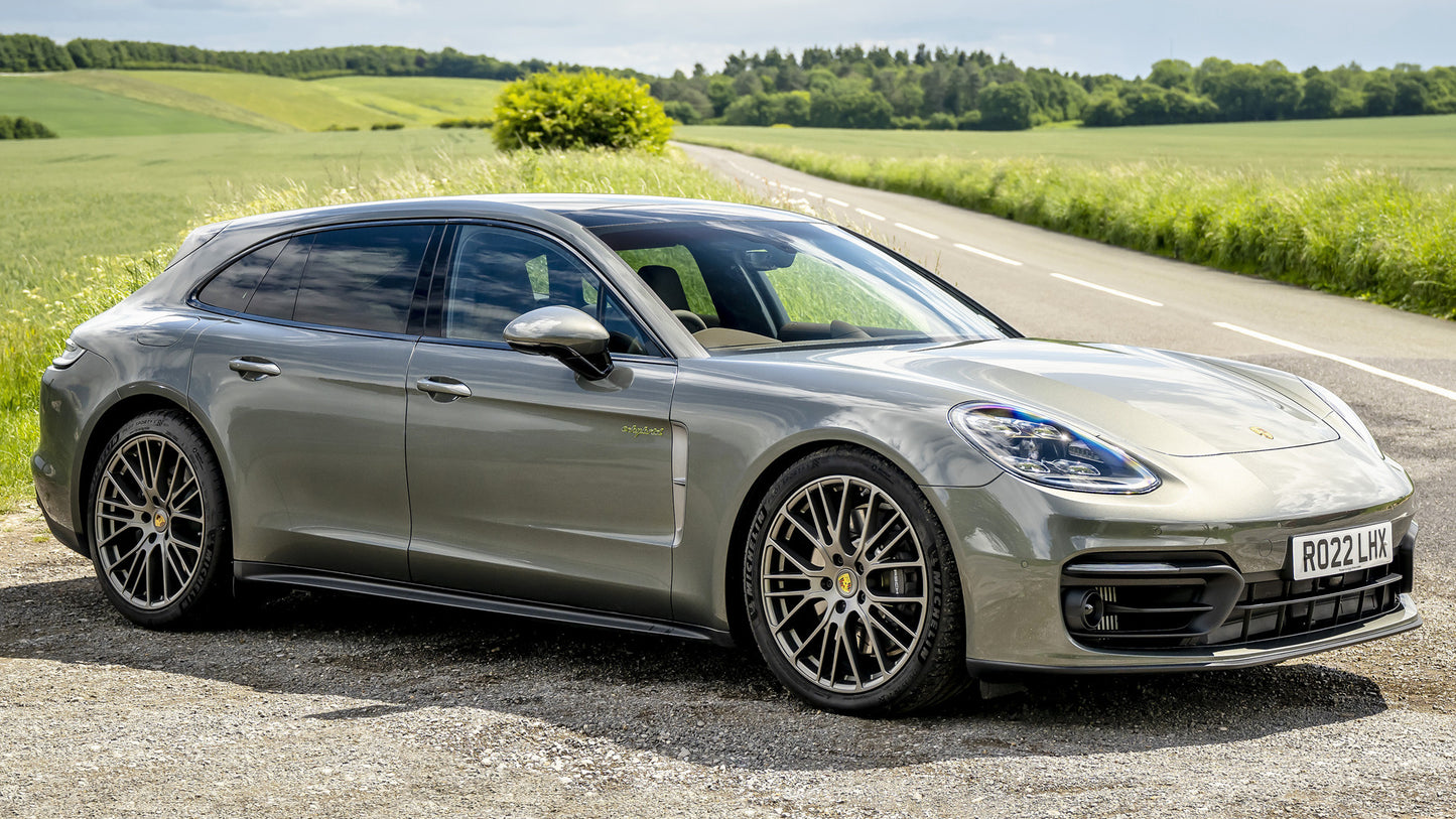 Porsche Panamera E Hybrid Sport Turismo Platinum Edition Uk Hd Art Keychain