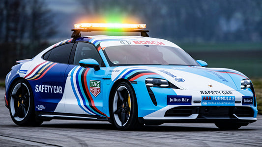 Porsche Taycan Turbo S Formula E Safety Car Hd Art Magnet