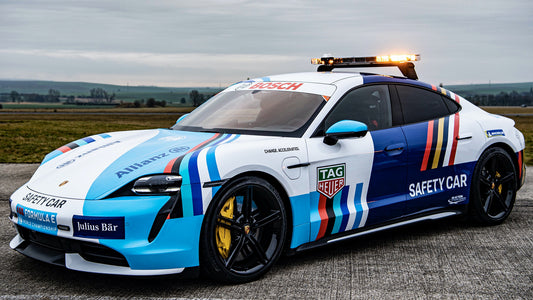 Porsche Taycan Turbo S Formula E Safety Car Hd Art Magnet